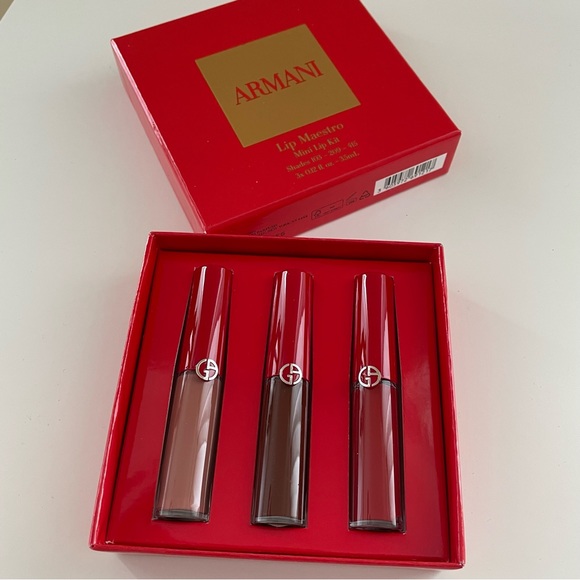 Armani Beauty Mini Lip Maestro Trio Set - Picture 5 of 7